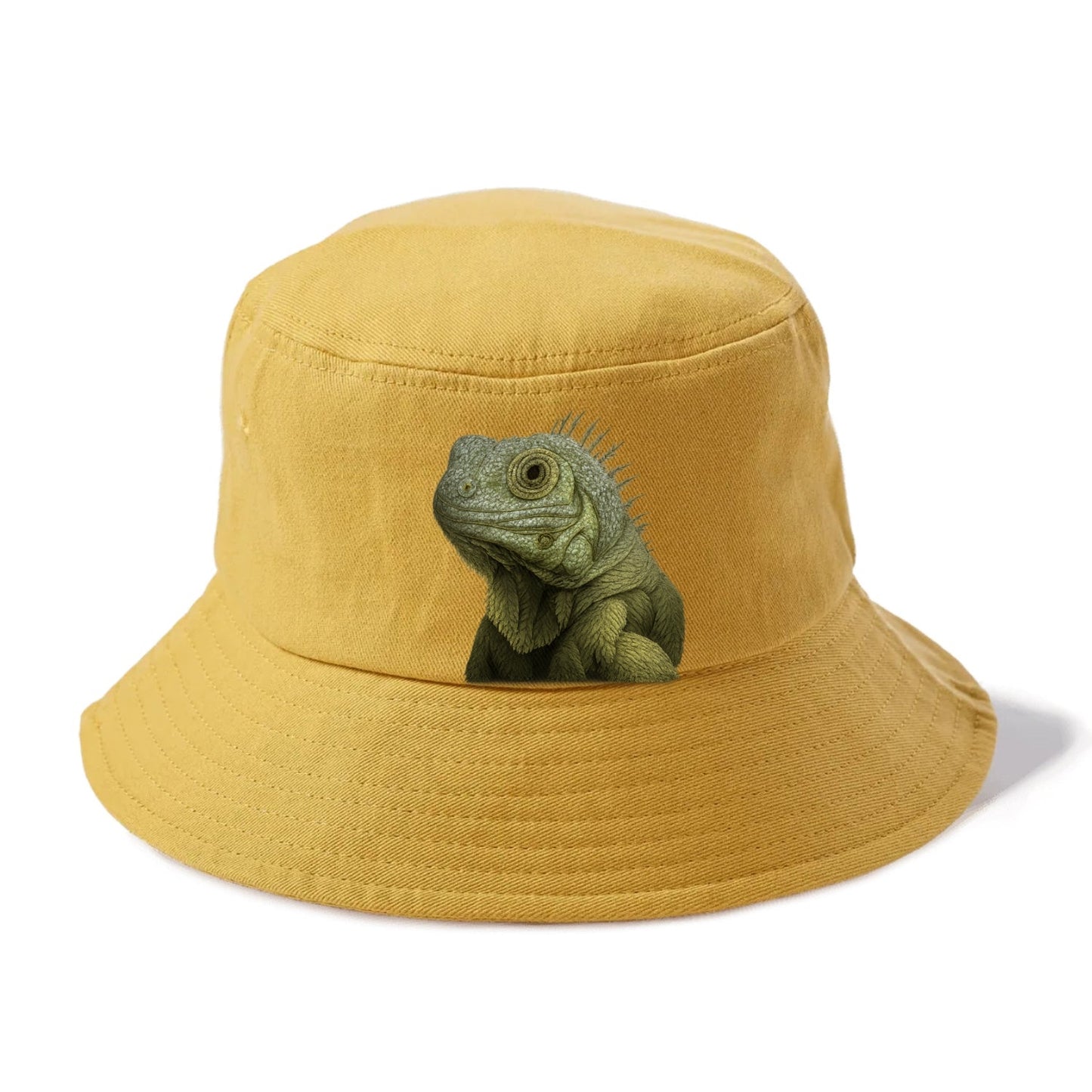 Chameleon Portrait Design Bucket Hat