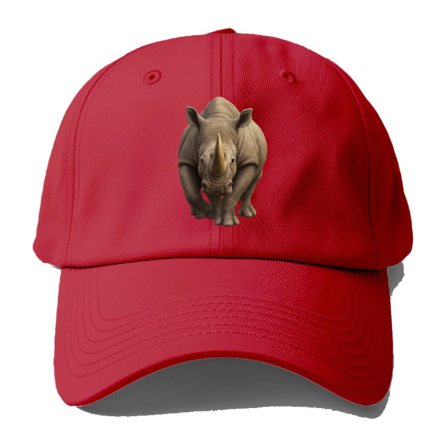 Majestic Rhino Frontal Portrait Baseball Cap