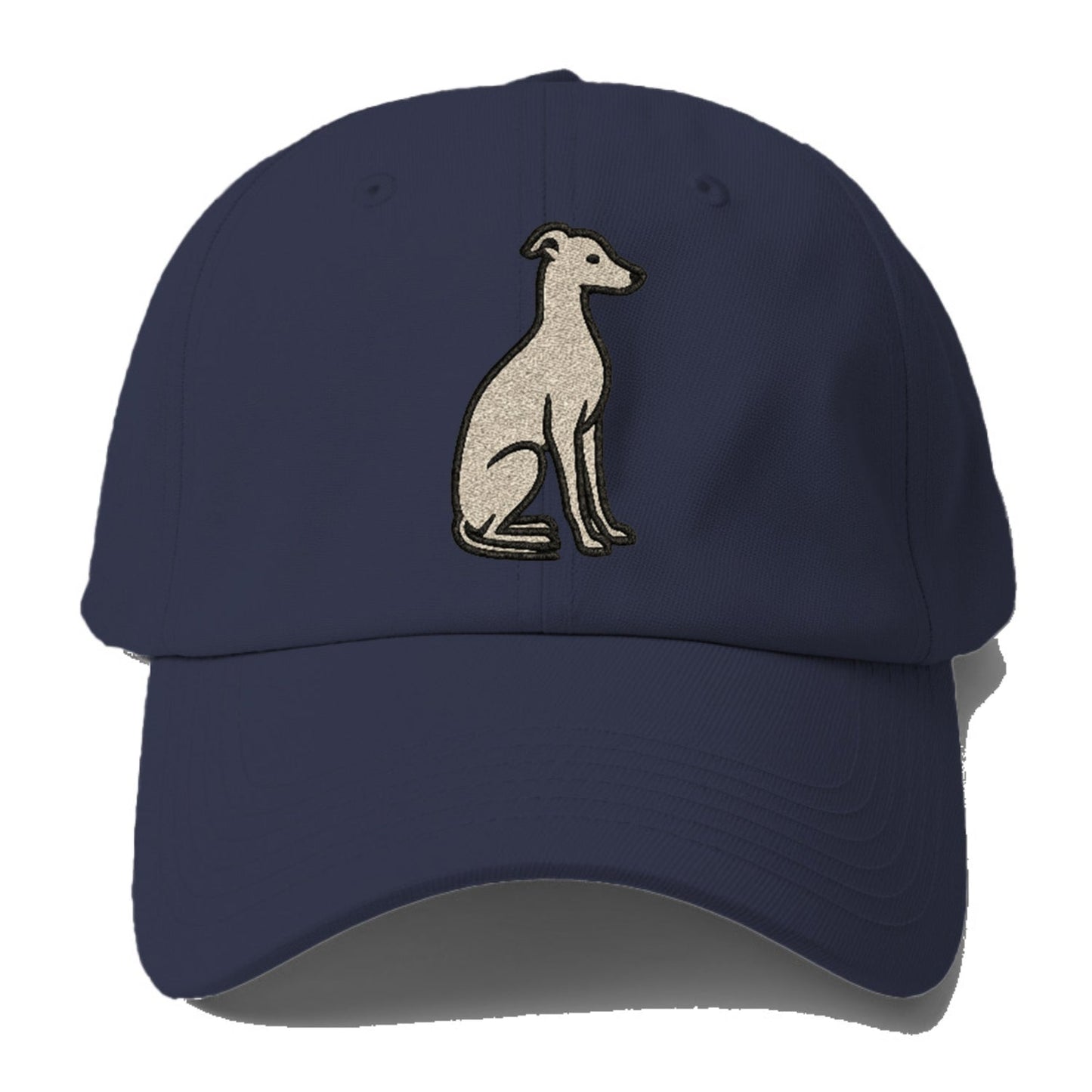 Italian Greyhound Gray Sitting Pose Baseball Cap