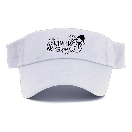 Winter Wonderland Winter Blessings Visor