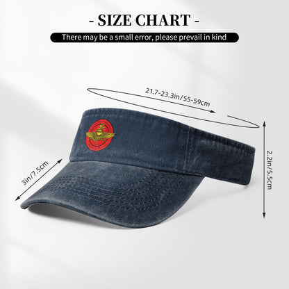 4th Force Reconnaissance Company Insignia Printing adjustable Empty Top Baseball Sun Cap unisex outdoor sport hat veterans gift