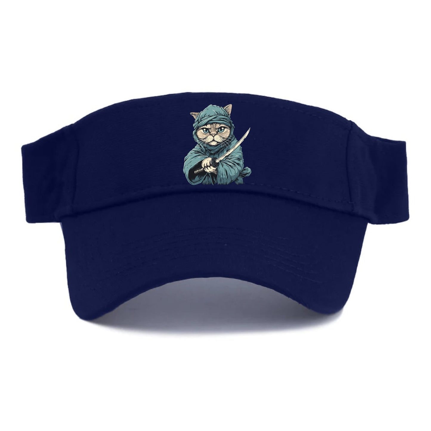 Ninja Cat Fierce Feline Warrior Visor