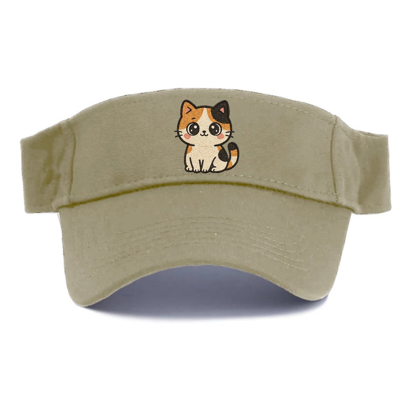 Calico Cat Patchwork Charm Visor