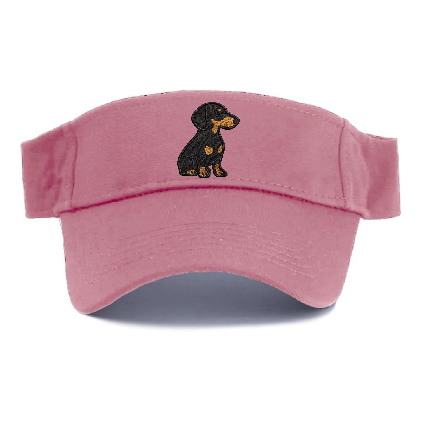 Dachshund Black And Tan Loyal Companion Visor