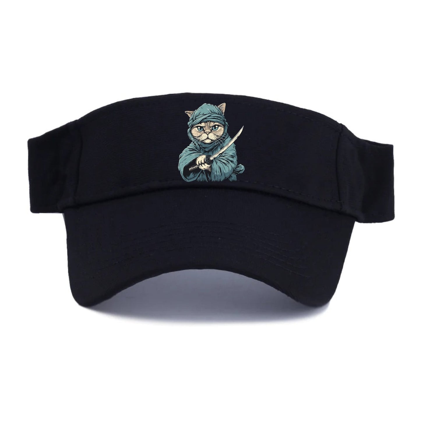 Ninja Cat Fierce Feline Warrior Visor