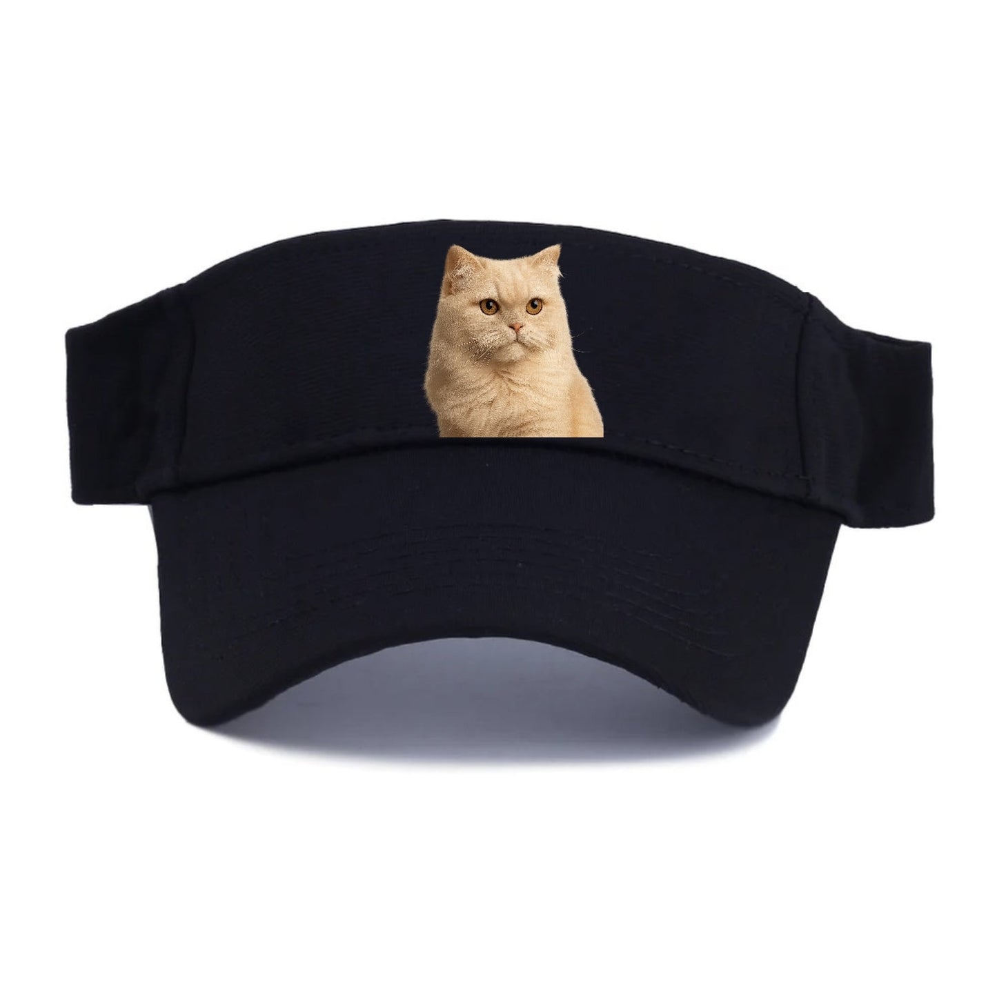 Cream Persian Fluffy Elegance Visor