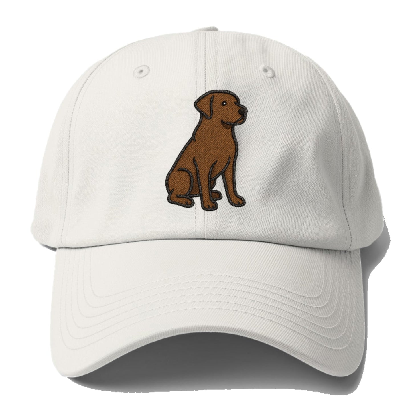 Chocolate Labrador Retriever Loyal Companion Baseball Cap