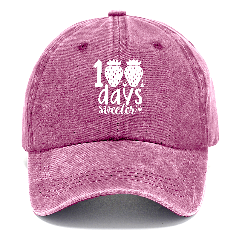 100 Days Sweeter Classic Cap