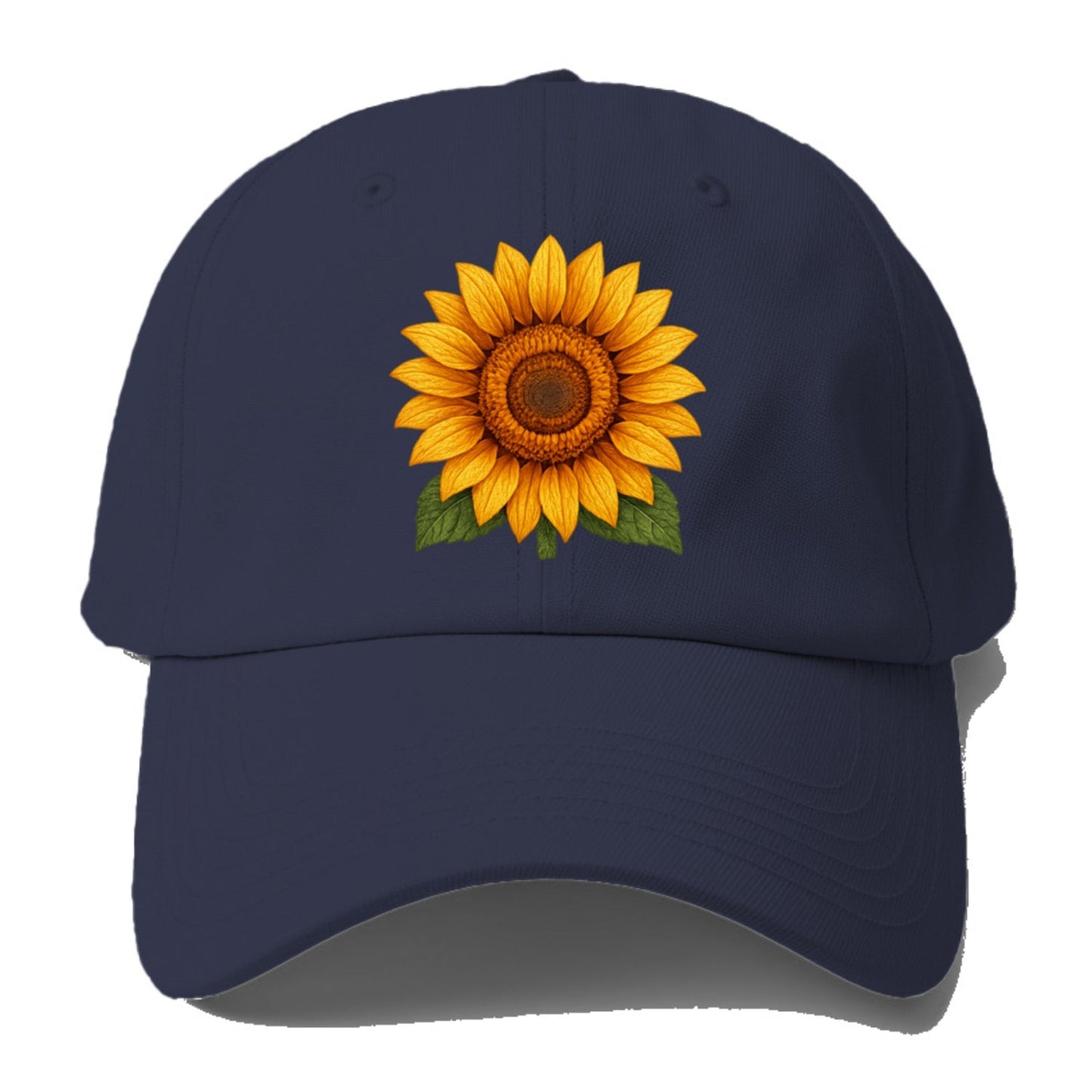 Golden Sunflower Bloom Baseball Cap