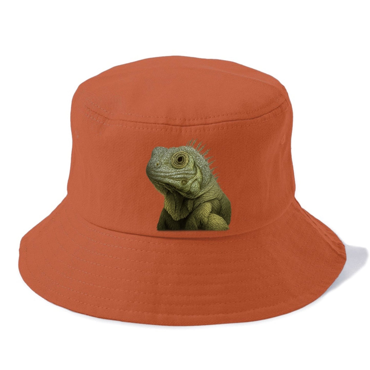 Chameleon Portrait Design Bucket Hat