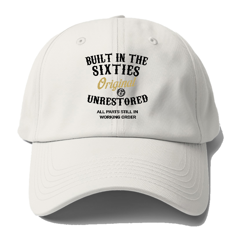 Build In The Sixties Original Unrestored All Parts Still In Working Order Baseball Cap