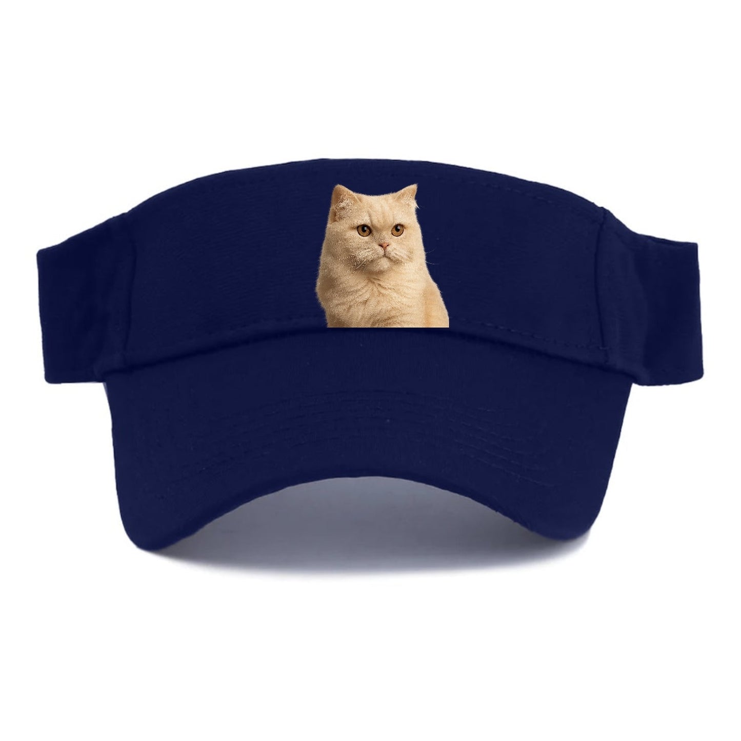 Cream Persian Fluffy Elegance Visor