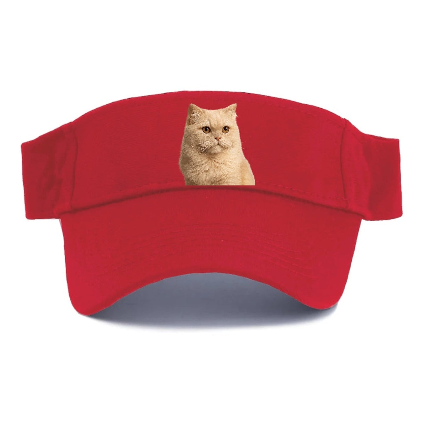 Cream Persian Fluffy Elegance Visor