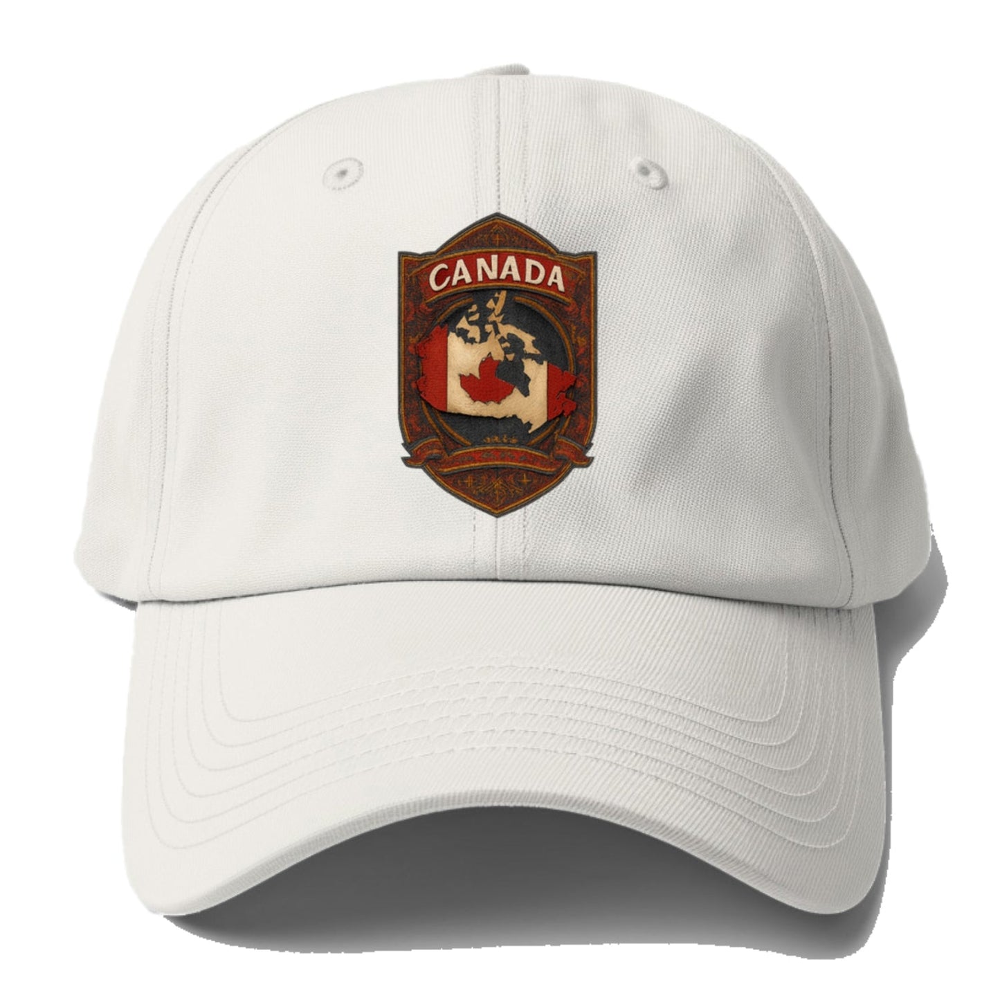 Canada Map Baseball Cap