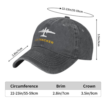 S-2 Tracker  Printing unisex baseball cap adjustable hats Outdoor leisure hat veteran gift
