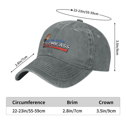 Hey Joe Biden Kiss My Ass Printing unisex baseball cap adjustable hats veteran gift