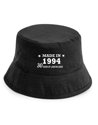 Totally Awesome Made In 1994 Bucket Hat 30th Birthday Age 30 Men & Ladies