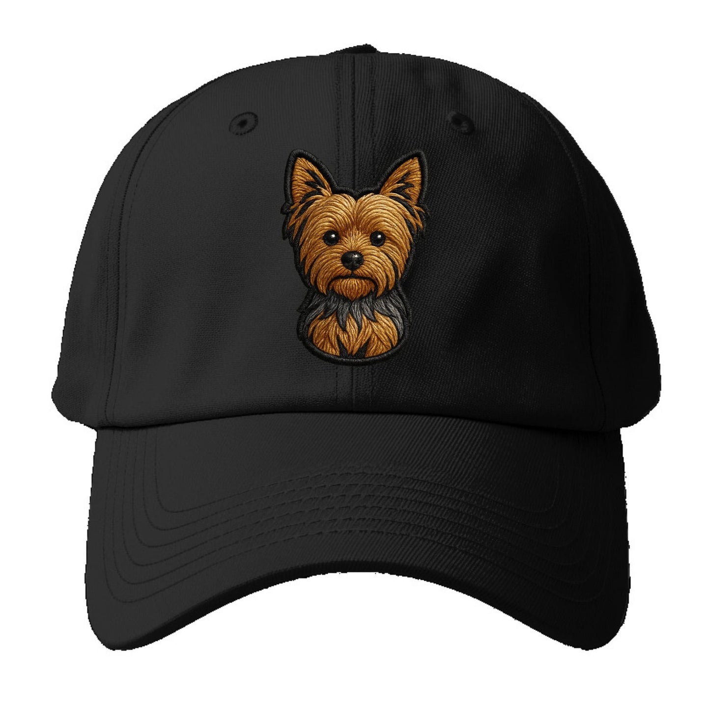 Yorkshire Terrier - Modern tiny dog logo - Baseball Cap