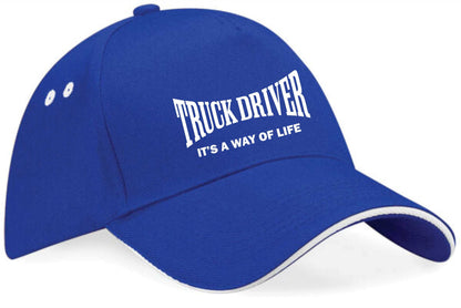 Truck Driver It's Way Of Life Baseball Cap Truckers Gift For Men & Ladies