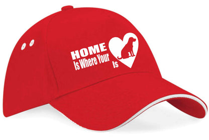 Home Is Where Labrador Is Baseball Cap Dog Lovers Gift For Men & Ladies