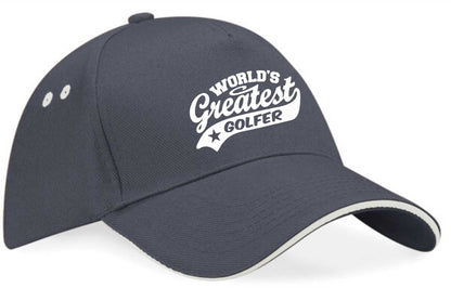 Baseball Cap Greatest Golfer Birthday Present Golf Gift For Him Gift For Her