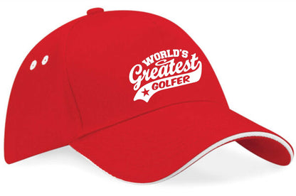 Baseball Cap Greatest Golfer Birthday Present Golf Gift For Him Gift For Her
