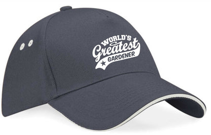 Baseball Cap Greatest Gardener Birthday Present Gift For Him Gift For Her