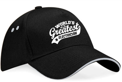 Baseball Cap Greatest Electrician Birthday Present Gift For Him Gift For Her