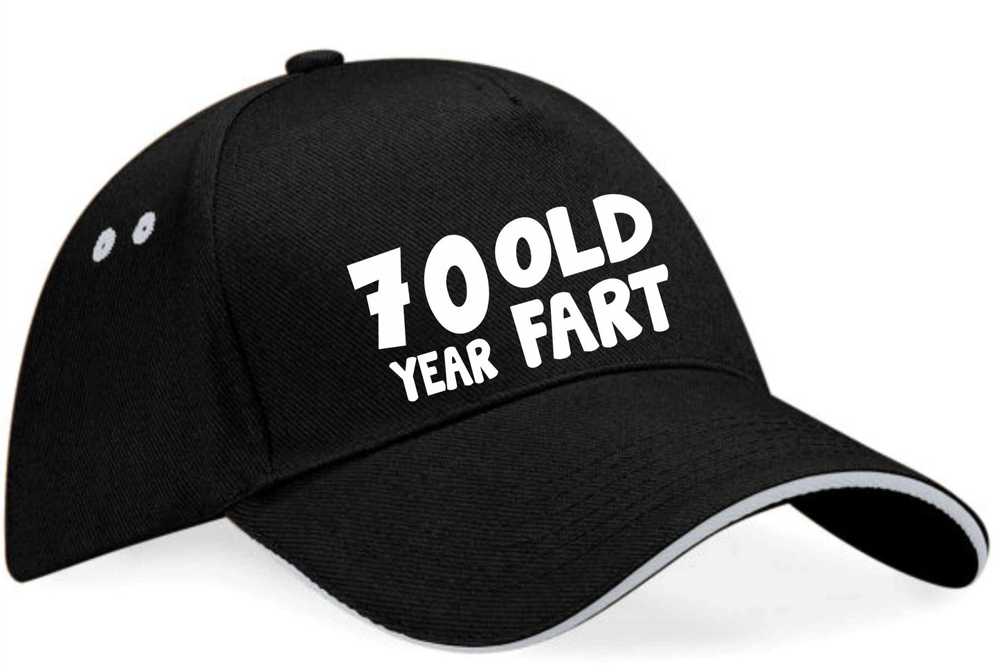 70 Year Old Fart Baseball Cap 70th Birthday Gift For Men & Women