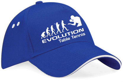 Evolution Of Table Tennis Baseball Cap Sports Birthday Gift For Men & Women