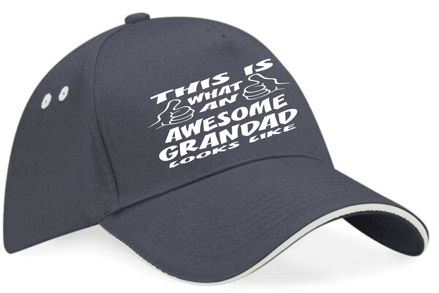 This Is What Awesome Grandad Looks Like Baseball Cap Birthday Gift For Men