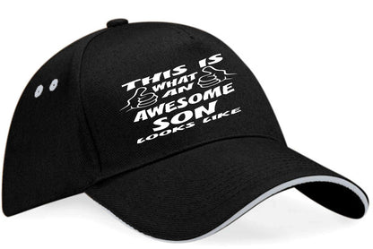 This Is What Awesome Son Looks Like Baseball Cap Birthday Gift For Men
