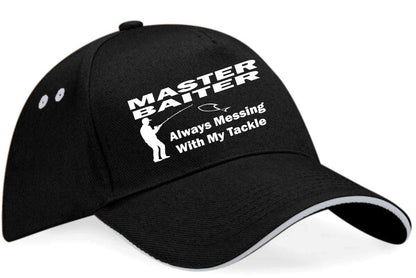 Master Baiter Baseball Cap Fishermans Fishing Gift For Men & Women