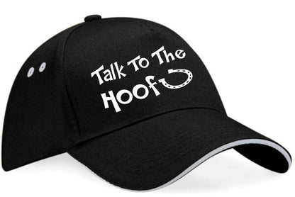 Talk To The Hoof Baseball Cap Horse Riding Gift For Men & Women