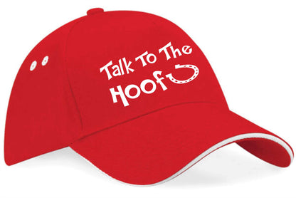 Talk To The Hoof Baseball Cap Horse Riding Gift For Men & Women