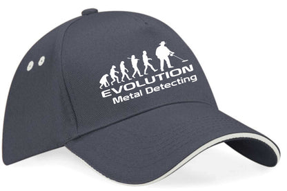 Evolution Of Metal Detecting Baseball Cap Birthday Gift For Men & Women