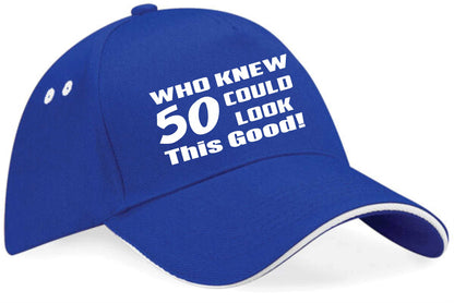 Who Knew 50 Look This Good Baseball Cap 50th Birthday Gift For Men & Women