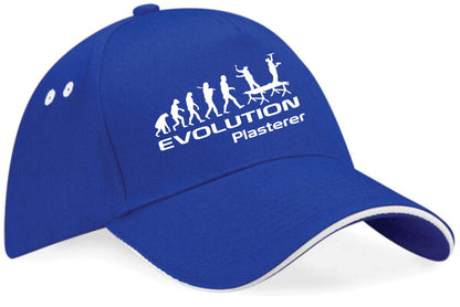 Evolution Of A Plasterer Baseball Cap Funny Birthday Gift For Men & Women