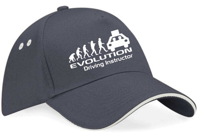 Evolution Of Driving Instructor Baseball Cap Funny Birthday Gift For Men & Women