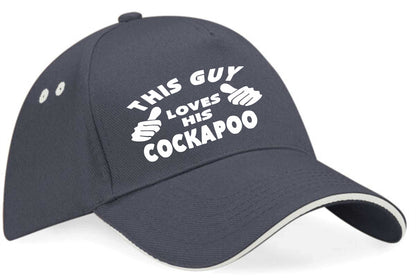 This Guy Loves His Cockapoo Baseball Cap Dog Lover Birthday Gift For Men