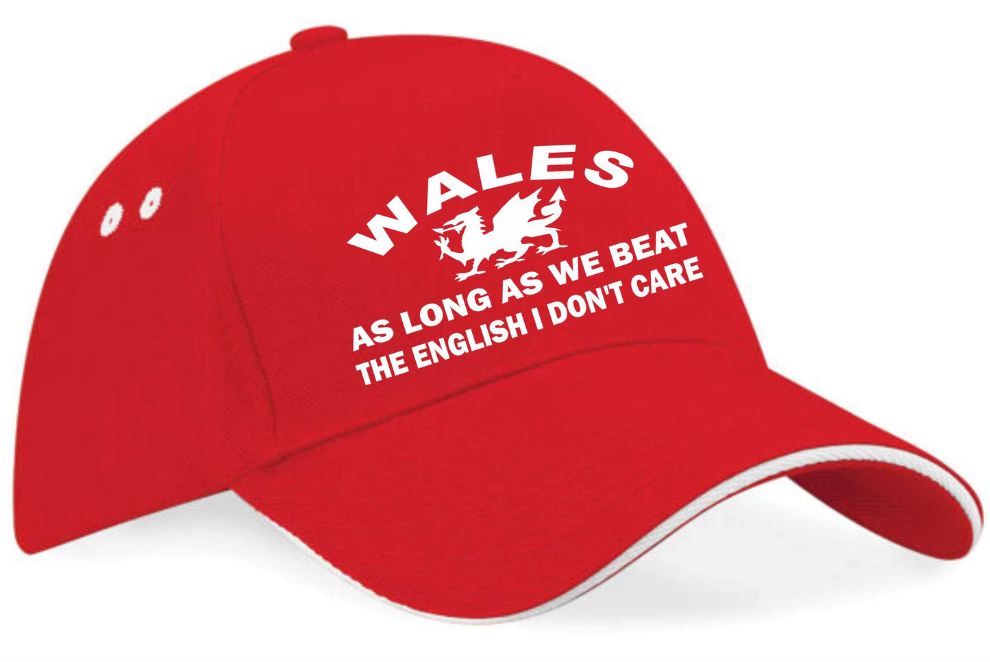 Wales As Long As Beat English Baseball Cap Welsh Lover Gift For Men & Ladies