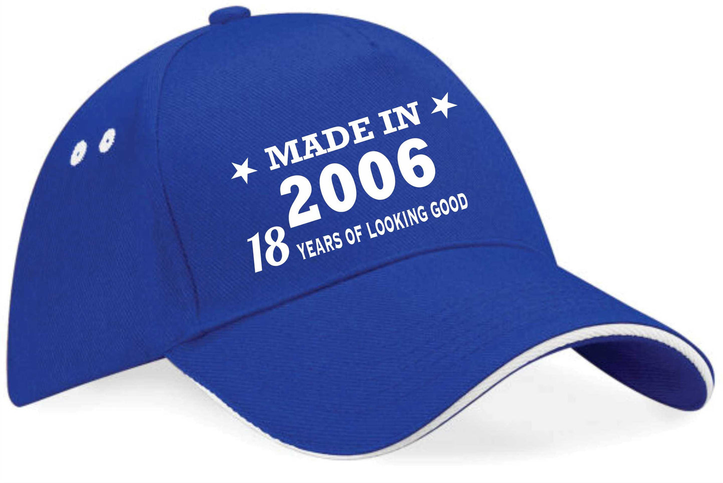 Made in 2006 18th Birthday Baseball Cap 18 Year Old Gift For Men & Ladies