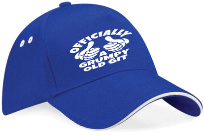 Officially Grumpy Old Git Baseball Cap Birthday Gift For Men & Ladies