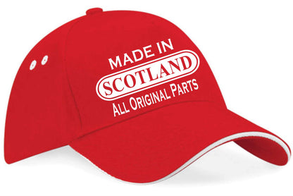 Made In Scotland Baseball Cap Scottish Lover Gift For Men & Ladies