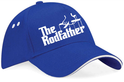 The Rodfather Baseball Cap Fisherman Fishing Gift For Men & Ladies