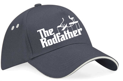The Rodfather Baseball Cap Fisherman Fishing Gift For Men & Ladies