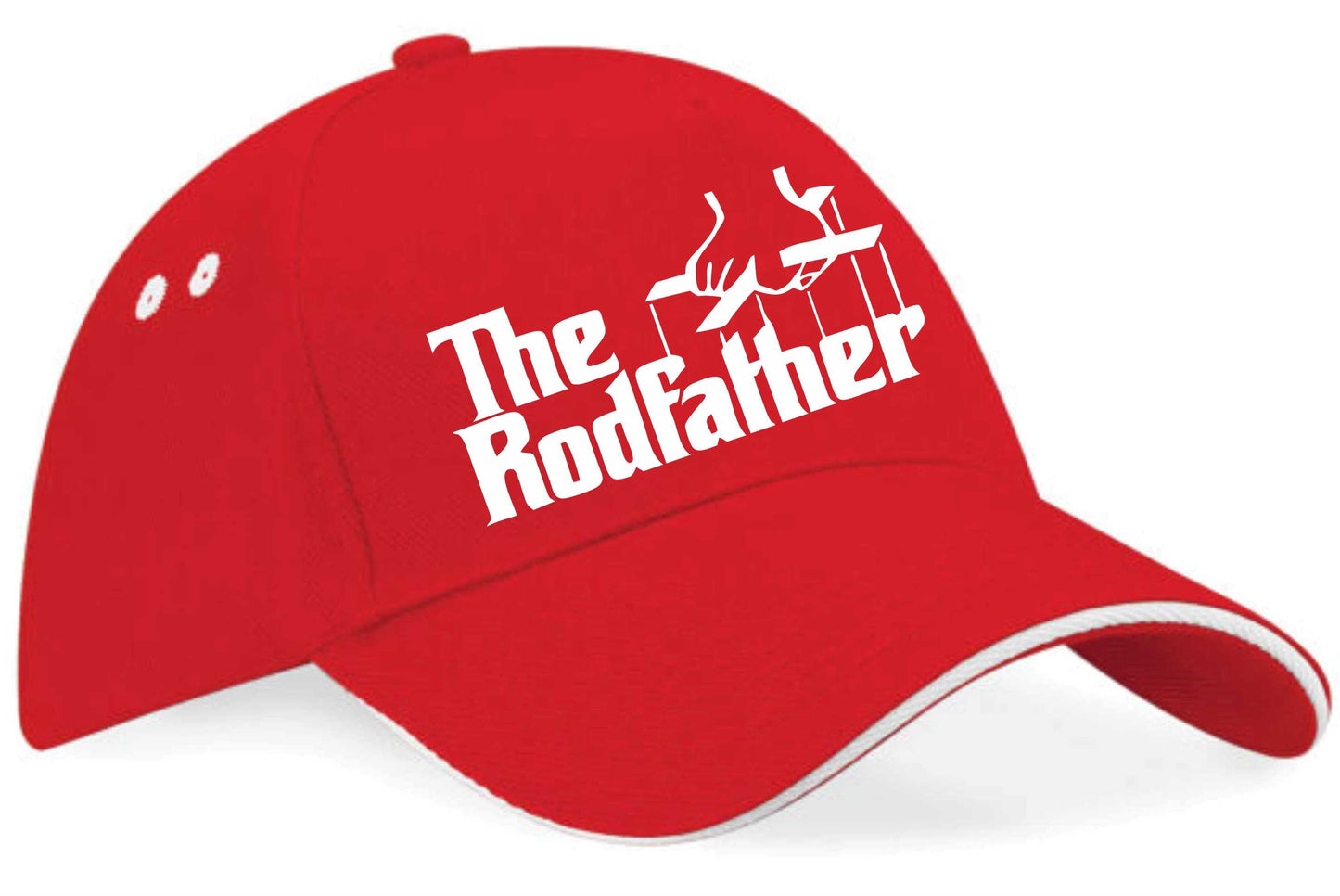 The Rodfather Baseball Cap Fisherman Fishing Gift For Men & Ladies