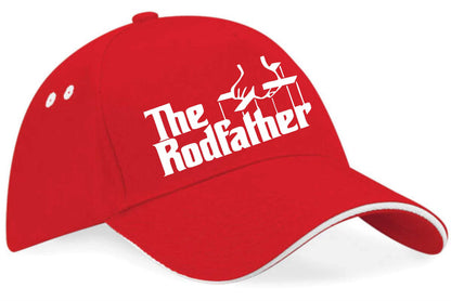 The Rodfather Baseball Cap Fisherman Fishing Gift For Men & Ladies