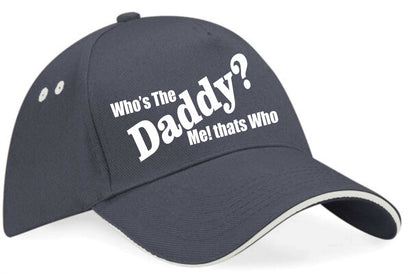 Who's The Daddy Baseball Cap New Dad New Baby Gift For Men