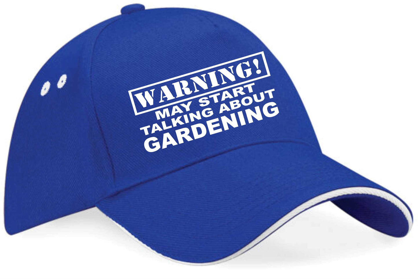 Warning May Talk About Gardening  Baseball Cap Hobby Gift For Men & Ladies